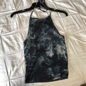 American Eagle tie-dye crop top